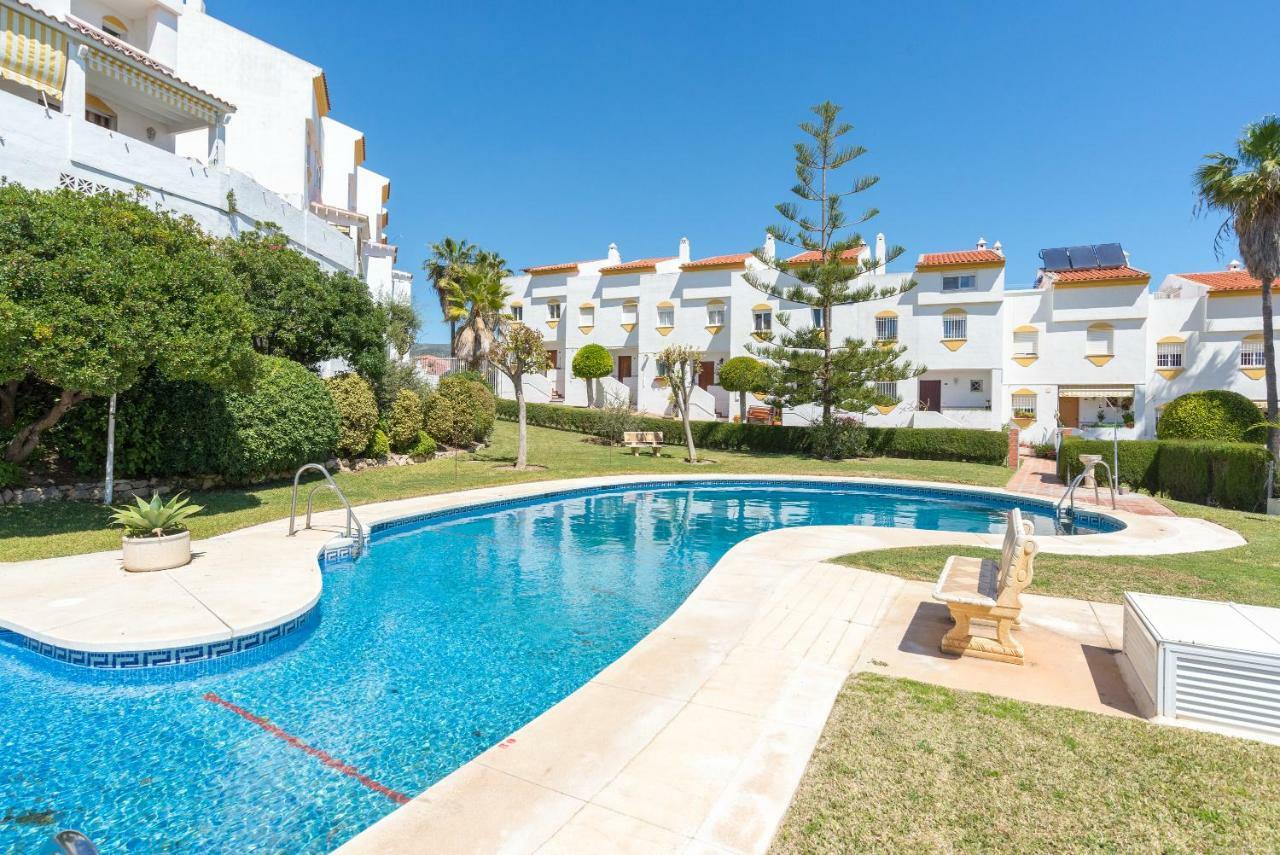 Benalmadena: Adosado Con Piscina Y Jardin Vila Exterior foto
